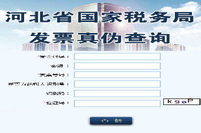 河北国税发票查询